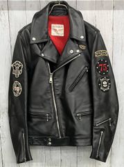 【新品】アンダーカバー × ストレンジャーシングス ライダースジャケット 1 黒 新品】アンダーカバー × ストレンジャーシングス ライダースジャケット