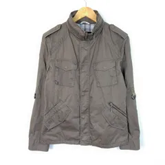 00s BURBERRY BLACK LABEL バーバリーブラックレーベル フィールドジャケット ブラウン Lサイズ メンズ 古着 ミリタリー アメカジ ユーティリティ