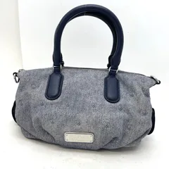 マークジェイコブス ハンド ショルダーバッグ デニム 旅行 GB285