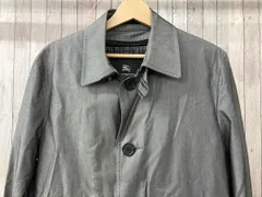 BURBERRY BLACK LABELバーバリーブラックレーベル トレンチコートD1A34-604-06 ライナー付きグレー サイズL