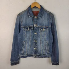 American Eagle アメリカンイーグル デニムジャケット インディゴ Sサイズ メンズ 古着 アメカジ ストリート