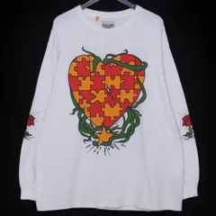 GALLERY DEPT. パズルハートロングスリーブTシャツ Lサイズ ホワイトのサムネイル