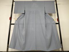 美品 正絹 ますいわ屋 お召 訪問着 都会を颯爽と歩む 陽光に煌めく縞
