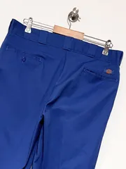 【Dickies】874 ワークパンツ 36×32 ロイヤルブルー ディッキーズ 古着