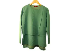 k04250123059　fua　Sサイズ　グリーン系　　トップス　その他トップス　秋冬