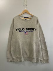 90s POLO SPORT center logo sweat - メルカリ