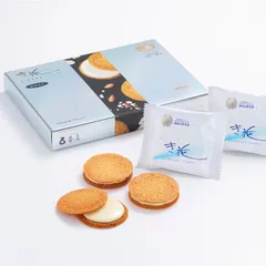 き花プティモ ホワイト 8枚入 2個セット 送料無料 壺屋総本店 北海道 旭川 モンドセレクション受賞 ガレット お土産 手土産 贈り物 ギフト バレンタイン ホワイトデー 母の日 父の日 お中元 御歳暮 お返し 御祝い 内祝い