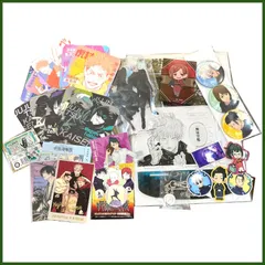 開封済未使用●呪術廻戦●グッズまとめて アクスタ 缶バッジ クリアカード ステッカー コースターなど アニメ