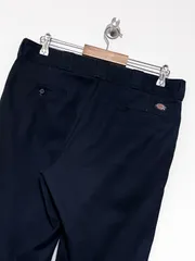 【Dickies】874 ワークパンツ W36 L25程度 ダークネイビー ディッキーズ 古着