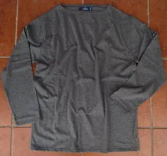 特価！セントジェームスの名作・定番カットソー！人気の薄手コットン素材！SAINT・JAMES（FRANCE）MORLAX・SOLID（モーレ・ソリッド）チャコール