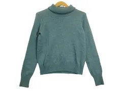 k05250124077　Anatelier　38　ブルー系　Mサイズ程度　トップス　ニットorセーター　秋冬