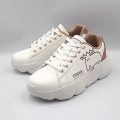 モズ moz MZ3021  厚底  ビッグエルク スニーカー レディース PINK 新品のサムネイル