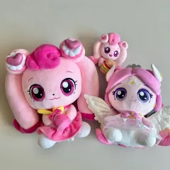 キャッチティーニーピング ベリーハチュピン 28cm + オーロラピン 20cm + マムタッチ ハチュピン キーホルダー