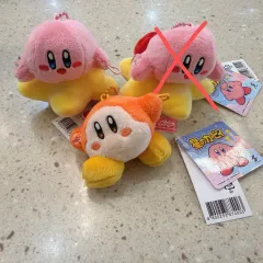 星のカービィ ワドルディ ボタン ぶら下がり キーホルダー セット