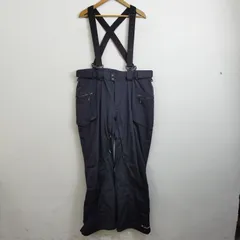Columbia コロンビア オムニテック サスペンダー付 パンツ スノー ウェア スキー スノーボード ブラック XL C753