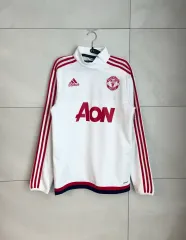 アディダス マンチェスターユナイテッド 白 赤 トラックジャージ 必須アイテム ジャージ 95