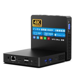 ミニPC☘️ AMD Ryzen 5 3550H 4コア8スレッド 8GB 3画面 - メルカリ