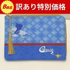 【B級品】ボンド変色＆袋よれ　ディズニー　アラジン　ジーニー　スリムタイプ型　マルチケース71のサムネイル