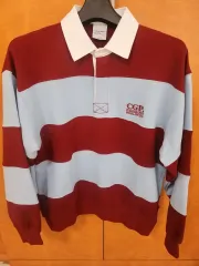 Code graphy コードグラフィー ストライプ ラグビーシャツ 出品