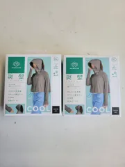 Sun Block LAB サンブロックラボ 爽壁フェイスガードUVパーカー チャコールグレー UVカット 99% ひんやり生地のサラッとした着心地　2個セット