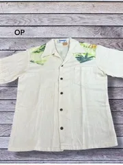 70S　OP Ocean　pacific　sunwear　オーシャンパシフィック　開襟シャツ　サーフブランドのサムネイル