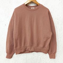 CLASSICAL ELF クラシカルエルフ トレーナー スウェット 裏起毛 刺繍  ピンク Ｌサイズ ◇、〇☆