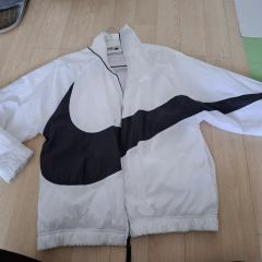 ナイキ ビックスウォッシュ ウーブン ジャケット 白/ブラック