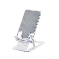 エレコム スマートフォン用スタンド ニンテンドースイッチ対応 コンパクト 折りたたみ薄型9mm 軽量 角度調整可能 高さ調節可能 ホワイト P-DSCHCMPWH
