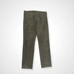 EMPORIO ARMANI エンポリオ アルマーニ / アーカイブ ラムスウェードレザーパンツ SIZE:48のサムネイル
