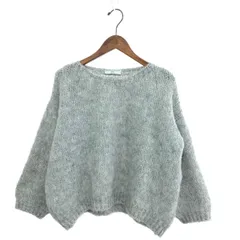 TRICOTS JEAN MARC トリコットジーンマルク 長袖ニット  モヘヤウールブレンド/ゆったり    グレー レディース / 240001195335のサムネイル