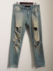 REPRESENT リプリゼント KNEE DESTROYER デニム 28 希少