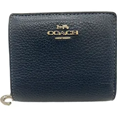 COACH コーチ　レザー 二つ折り財布　C2862