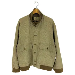 エディーバウアー Eddie Bauer AKA EDDIE BAUER リネン100% グレンチェック バルスタージャケット  メンズ import：S 