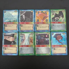 ナルトカードゲーム うちはサスケ はたけカカシ うずまきナルト 術 作戦 キラカード [中古]