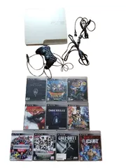 ★動作品★薄型ＰＳ３本体 + ゲーム10本セット