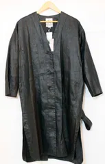 【中古】 RNA-N レディースコート M RNA-N/コーティングリネンワークコート/M/黒 ブラック/C0710