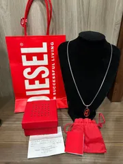 国内正規品美品　DIESEL シンプルネックレス