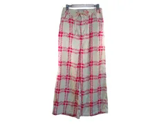 k05241225002　UNIQLO ユニクロ　Mサイズ　クリーム色×ピンク　　パンツ　その他パンツ　春夏