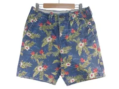 k05241211106　Abercrombie & Fitch　28　青×赤×白×黄色×緑　Mサイズ程度　パンツ　ショート/ハーフパンツ　通年
