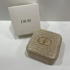 久万ノ台188　Christian Dior　クリスチャンディオール　TROUSSE VANITY CASE　ジュエリーケース　ポーチ　ノベルティ　ゴールド系　小物　ラメ　キラキラ　かわいい　星　オシャレ　ブランド　アクセサリー　松山久万ノ台店