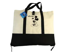 k03250109048　DISNEY　0　白色×黒色　　バッグ　エコバッグ/サブバッグ　通年