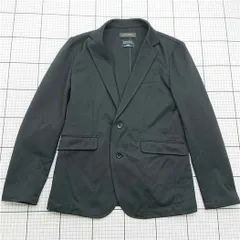 ◇ Θ ナノユニバース nano・universe ソロテックス SOLOTEX テーラードジャケット ブラック系 メンズ M E  【1603020005315】