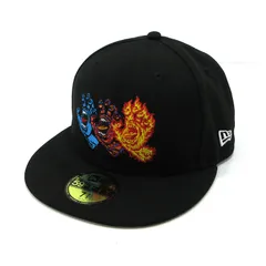 【三重本店】 中古 NEW ERA | ニューエラ キャップ 59FIFTY SANTA CRUZ ブラック 7 3/8 (58.7cm) 【118】