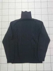◇ ⊇ シップス SHIPS タートルネック ケーブル編み ニットセーター Mサイズ メンズ E  【1603020006022】