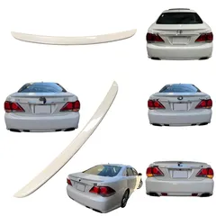 トヨタ Toyota クラウン Crown 12代目 2008-2012 リアスポイラー トランクスポイラー ABS製 ブラック ホワイト シルバー 外装パーツ 車種専用 リアビューを引き締める 上品 スタイリッシュ スポーティ 存在感を高める ドレスアップのサムネイル