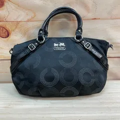 coach コーチ　マディソン オプアート サッチェルバック