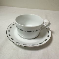 エルメス シェーヌダンクル プラチナ デミタスカップ&ソーサー - メルカリ