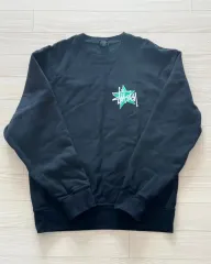 STUSSY ステューシー スター PIGMENT ピグメント クルーネック スウェット L