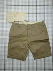 ◇ ⊂ ナノ・ユニバース nano・universe ×ディッキーズ Dickies ショートパンツ ベージュ系 メンズ M E  【1603090028627】