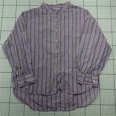 ◇ Θ チャオパニックティピー CIAOPANIC TYPY ストライプバンドカラーシャツ ONE レディース E  【1603090030163】